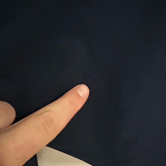 Navy Lulu Pants (Size unknown, roughly a 34x32) - Picture 4 of 6